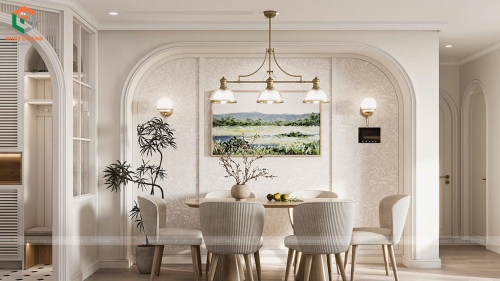 Thiết kế nội thất căn hộ căn hộ 2203 tại dự án Vinhomes Royal Island - Hải Phòng